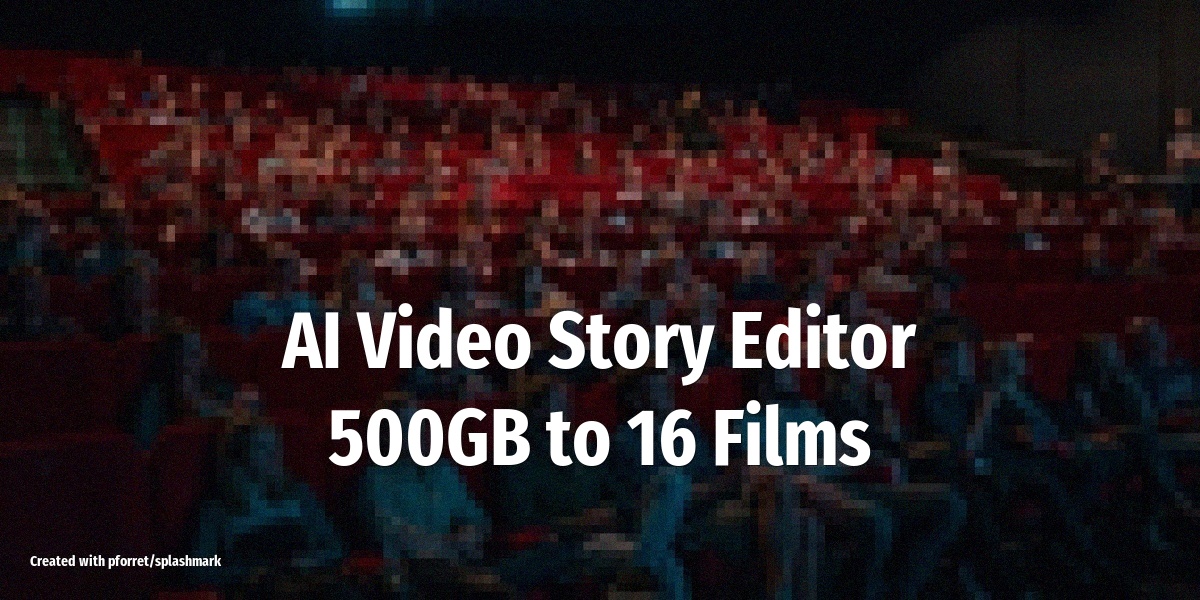 AI Video Story Editor